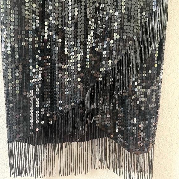 Vintage 80’s Ultra Glam Beaded and Sequin Cocktail Dress - Picture 6 of 8